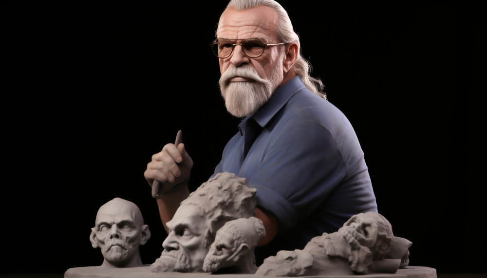 Discovering the profession of sculpture.