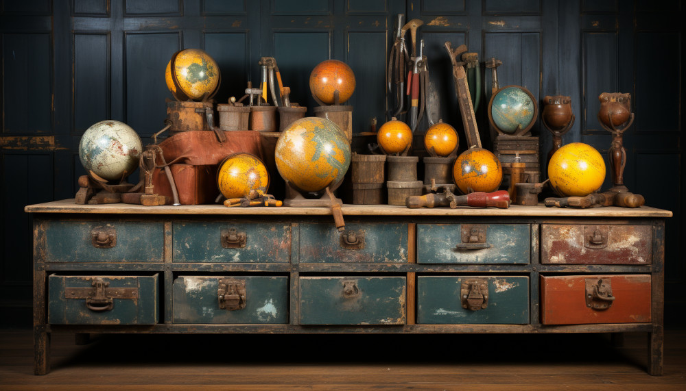 The real tools of a painter